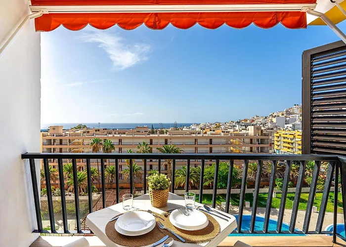 Apartment As De Casas - Achacay With Sea Views And Pool